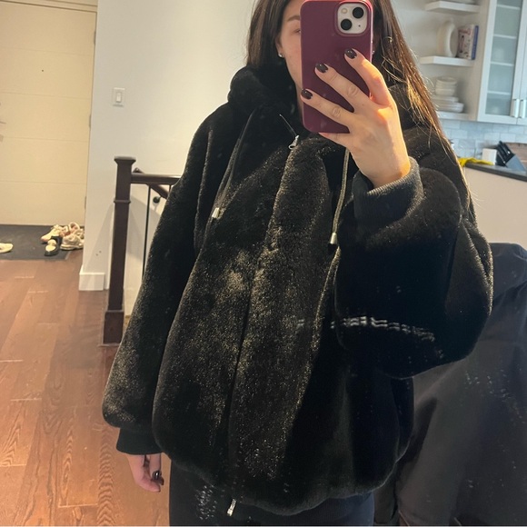 Ba&sh wallace faux fur jacket - Picture 4 of 5